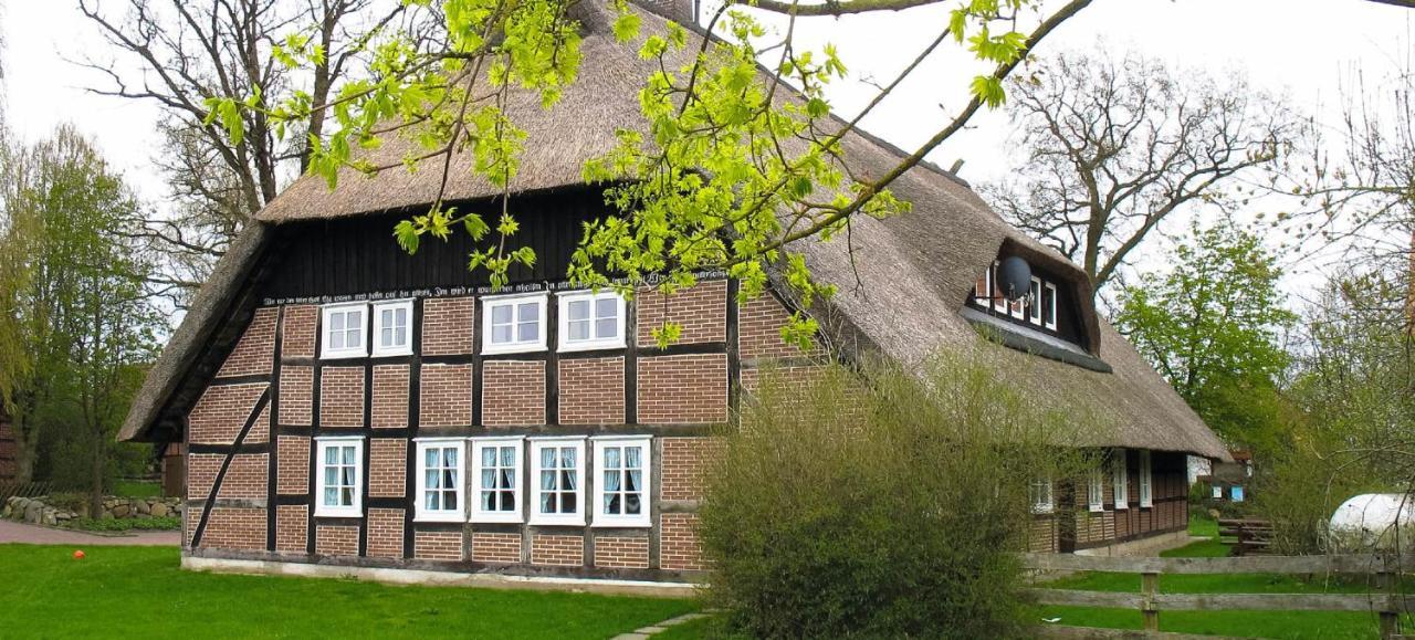 Trebel Reit- Und Bauernhof Klaucke 아파트 외부 사진